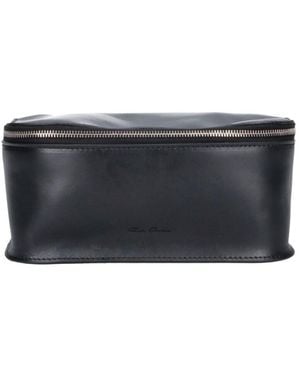 Rick Owens Medium Zip Pouch - Black