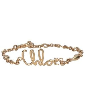 Chloé Bijoux Brass - White