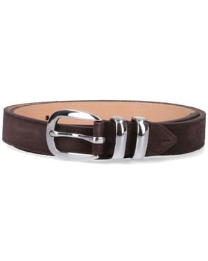 Tonywack Suede Belt - White