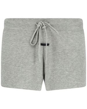 Fear Of God Logo Shorts - Grey