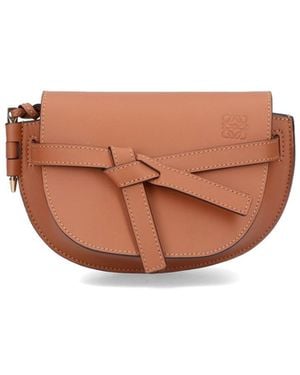 Loewe Mini "gate Dual" Bag - White