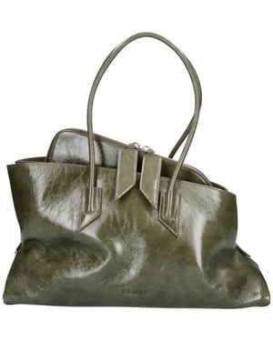 The Attico Medium Handbag "La Passeggiata" - Green