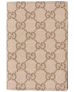 Gucci Passport Holder Essence Classic" - White