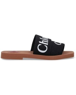 Chloé Sandals "Woody" - Black