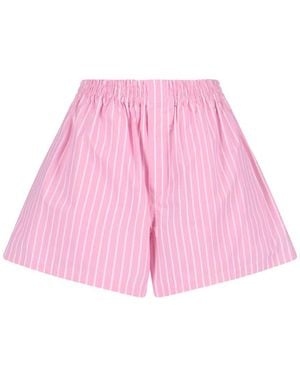 Balenciaga Lightweight 100% Cotton Trousers For - Pink
