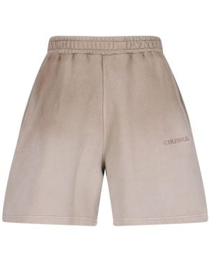 Cultura Pantaloncini Sportivi Logo - Bianco