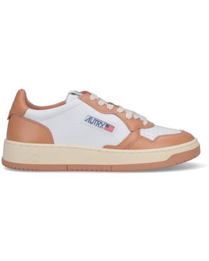 Autry Sneakers Low-Top "Medalist" - Rosa