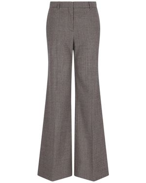 パンツ STELLA MCCARTNEY Houndstooth foot pants Gray 6402263EJ790 Stella McCartney Houndstooth Pants for Women | Lyst