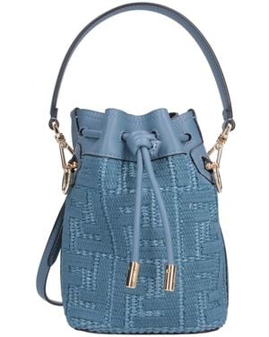 Fendi Bucket Bag "Mon Tresor" - Blue