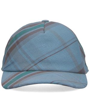 Vivienne Westwood Cappello Baseball "Orb" - Blu