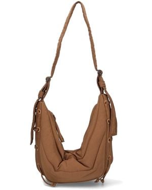 Lemaire 'Soft Game' Shoulder Bag - Brown