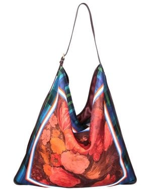 Dries Van Noten Oversized “Scarf” Bag - Red