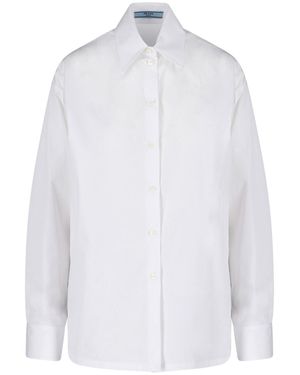 Prada Camicia Classica - Bianco