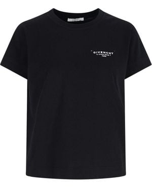 Givenchy T-Shirt With Print - Black