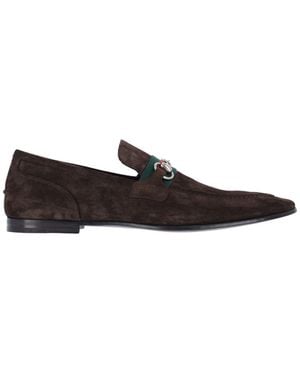 Gucci Loafers Como" - Black