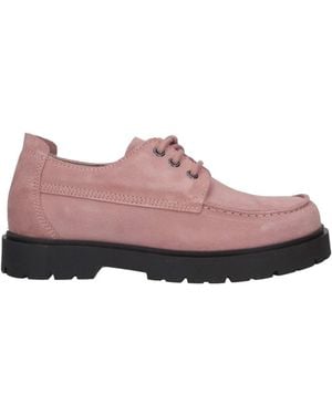 Birkenstock Flat Shoes Leather - Purple