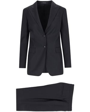 Tagliatore Single-Breasted Suit - Blue