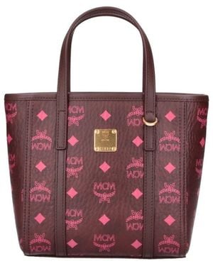 MCM Mini Tote Bag "Toni" - Purple