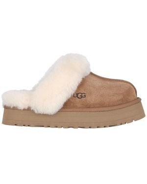 UGG Mules Platform "tazz" - White