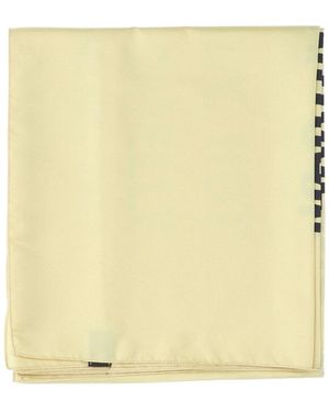 Martine Rose Logo Scarf - Natural