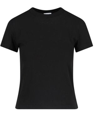 Tシャツ・カットソー ALAIA Lopgo t-shirt Alaïa T-shirts for Women | Online Sale up to 49% off | Lyst