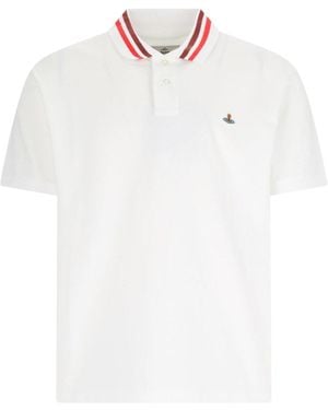 Vivienne Westwood 'Orb' Logo T-Shirt - White