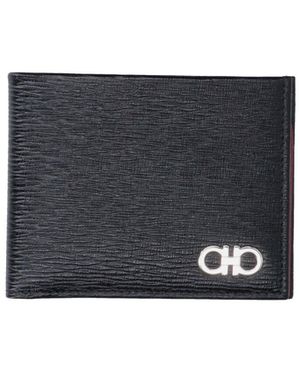 Ferragamo 100% Leather Wallet - Black
