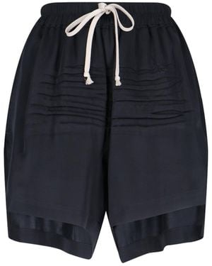 Rick Owens Boxer" Sport Shorts - Blue