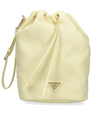 Prada Bucket Bag - Yellow