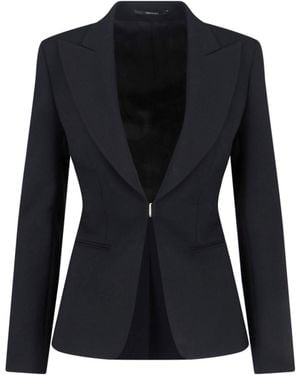 Gucci Tech Stretch Wool Blazer - Black