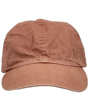AURALEE Baseball Cap "Finx" - Brown