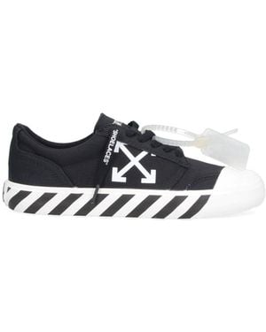 Off-White c/o Virgil Abloh Arrow Graphics Canvas Sneakers - Black