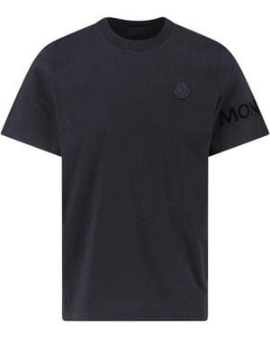 Moncler Logo T-Shirt - Blue