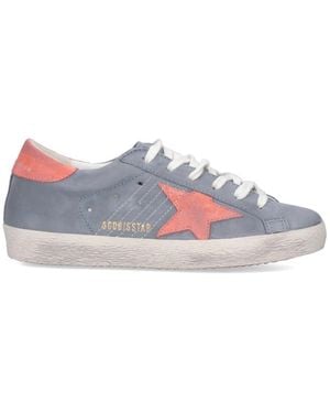 Golden Goose "Super Star" Sneakers - Blue