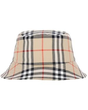Burberry Hats Cotton - White