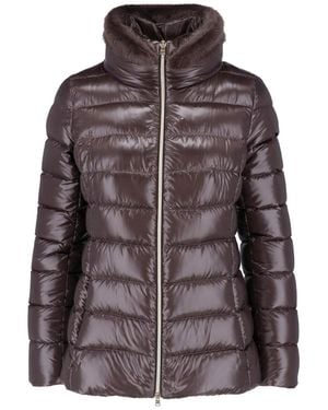 Herno Padded Jacket "Claudia" - Brown