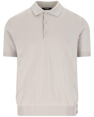 K-Way Polo "Pleyne" - Bianco