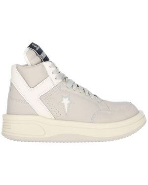 Rick Owens X Converse High-top Trainers "turbowpn" - White