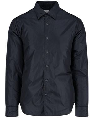 Aspesi Tailored Shirt With Modern Finishing Touches - Blue