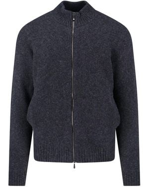 Drumohr Lamb Wool Sweatshirt - Blue