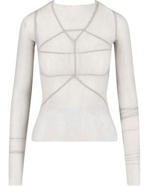 Rick Owens Top “Temple” - White