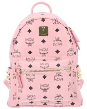 MCM Medium Backpack "Stark" - Pink