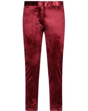 Ann Demeulemeester Velvet Tailored Pants