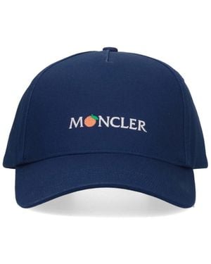 Moncler Genius X Gilga Farm By Donald Glover Logo Baseball Cap - Blue