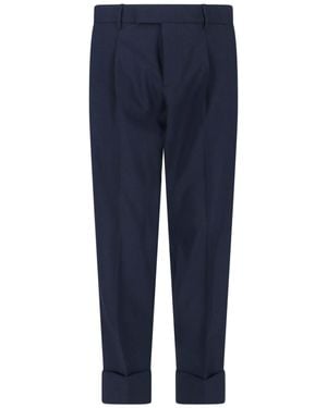 Cruna Tailored Trousers - Blue