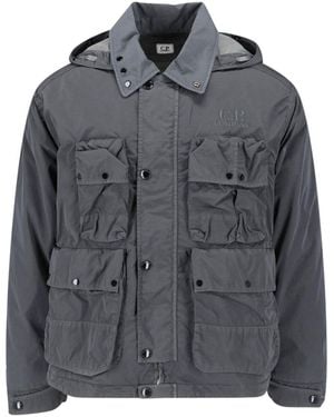 C.P. Company C. P. Company Tech Polyamide Jacket - Grey