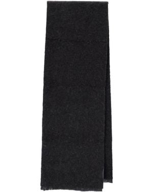 Lemaire Sciarpa In Misto Alpaca - Nero