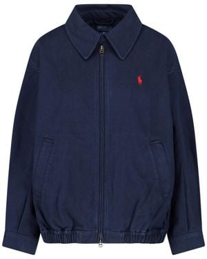 Polo Ralph Lauren 100% Cotton Utility Jacket - Blue