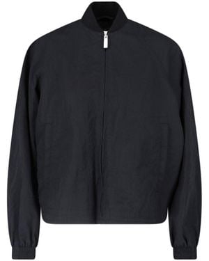 Laminar Zip Bomber Jacket - Black