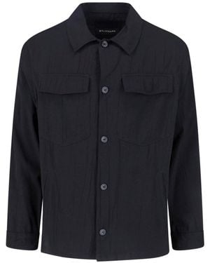 White Sand Button Shirt - Blue